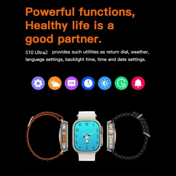 S10 Ultra 2 Smart Watch 7 in One